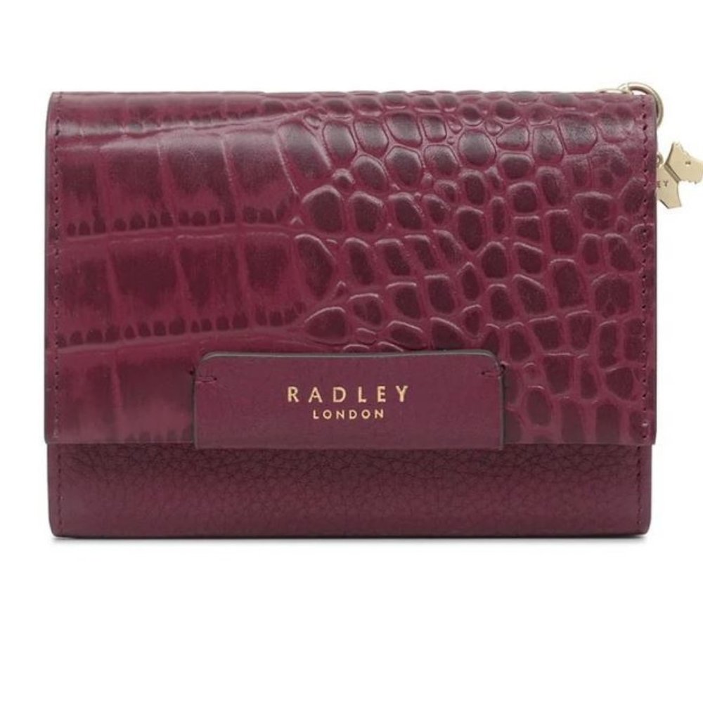 RADLEY LONDON ARLINGTON LEATHER FLAPOVER SMALL WALLET!